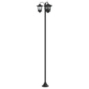 Udesolarlampe with LED Bulb Sort