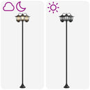 Udesolarlampe with LED Bulb Sort