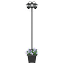 Udesolarlampe with LED Bulb Sort