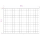 Vægtet tæppe Hvid 137 x 200 cm 10 kg 100% Bomuld 205T