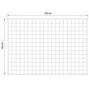 Vægtet tæppe Hvid 140 x 200 cm 10 kg 100% Bomuld 205T
