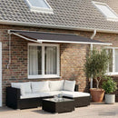 Reservedug til markise Antracit 400 x 200 cm Polyester