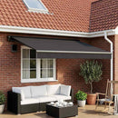 Reservedug til markise Antracit 350 x 250 cm Polyester