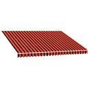 Reservedug til markise Orange og Brun 350 x 250 cm Polyester