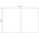 Reservedug til markise orange og brun 500 × 350 cm Polyester