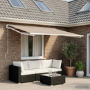 Reservedug til markise Beige 450 × 350 cm Polyester