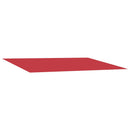 Reservedug til markise Rød 400 × 300 cm Polyester