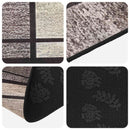 Tæppe Runner LESAKA Brun 100 x 250 cm Diamantvelour