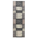 Tæppe Runner LESAKA Brun 100 x 350 cm Diamantvelour