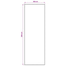 Tæppe Runner ORIZ 1150 gsm Sort mesh mønster