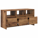 TV-skab 102 x 37,5 x 52,5 cm Gammelt træ Konstrueret træ