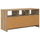 TV-skab 102 x 37,5 x 52,5 cm Artisan-eg Konstrueret træ
