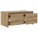 Sofabord Artisan-eg 90 x 50 x 41.5 cm Konstrueret træ
