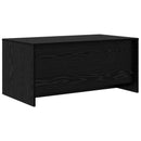 Sofabord Sort eg 90 x 50 x 41.5 cm Konstrueret træ