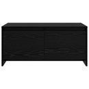 Sofabord Sort eg 90 x 50 x 41.5 cm Konstrueret træ