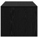 Sofabord Sort eg 90 x 50 x 41.5 cm Konstrueret træ