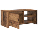 Sofabord Egetræ 102 x 50 x 45 cm Konstrueret træ