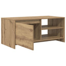 Sofabord Artisan-eg 102 x 50 x 45 cm Konstrueret træ