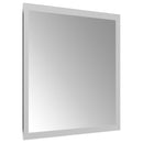 LED badeværelsesspejl Transparent 30 x 30 cm hærdet glas
