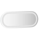 LED badeværelsesspejl Transparent 50 x 20 cm hærdet glas