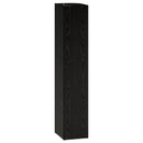 Hjørnehylde 5 niveauer 25 x 31 x 131 cm Konstrueret træ Sort eg
