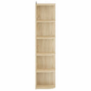 Hjørnehylde 5 niveauer 25 x 31 x 131 cm Konstrueret træ