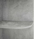 Hjørnehylde 5 niveauer 25 x 31 x 131 cm Konstrueret træ