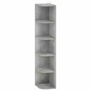 Hjørnehylde 5 niveauer 25 x 31 x 131 cm Konstrueret træ