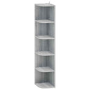 Hjørnereol 5 niveauer 25 x 31 x 131 cm Konstrueret træ