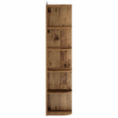 Hjørnehylde 5 niveauer 25 x 31 x 131 cm Konstrueret træ