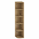 Hjørnereol 5 niveauer 25 x 31 x 131 cm Konstrueret træ