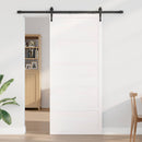 Ladedør Hvid 80 x 2,5 x 208 cm Massivt fyrretræ