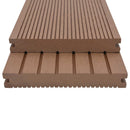 Terrassebræt 20 pcs Lys Brun WPC