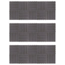 Terrasse Flise 30 pcs Grå 30 x 30 cm Akacietræ