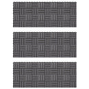 Terrasse Flise 30 pcs Grå 30 x 30 cm Akacietræ