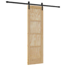 Skydedør Naturfarvet 61 x 198,5 cm Massivt fyrretræ