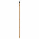 Skydedør Naturfarvet og sort 86 x 211 cm Massivt fyrretræ