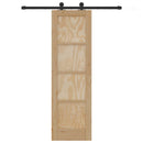 Skydedør ORKDAL 61 x 198,5 cm Massivt fyrretræ Naturfarvet