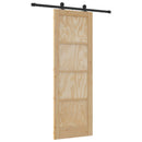 Skydedør ORKDAL 73,5 x 211 cm Massivt fyrretræ Naturfarvet