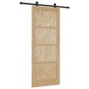 Skydedør ORKDAL 86 x 211 cm Massivt fyrretræ Naturfarvet