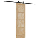 Skydedør ORKDAL 61 x 198,5 cm Massivt fyrretræ Naturfarvet