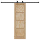 Skydedør ORKDAL 61 x 198,5 cm Massivt fyrretræ Naturfarvet