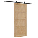 Skydedør ORKDAL 86 x 198,5 cm Massivt fyrretræ Naturfarvet