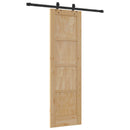 Skydedør ORKDAL 61 x 198,5 cm Massivt fyrretræ Naturfarvet