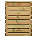 Skydedør ORKDAL 86 x 198,5 cm Massivt fyrretræ Naturfarvet