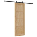 Skydedør ORKDAL 73,5 x 211 cm Massivt fyrretræ Naturfarvet