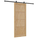 Skydedør ORKDAL 86 x 211 cm Massivt fyrretræ Naturfarvet