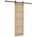 Skydedør ORKDAL 61 x 198,5 cm Massivt fyrretræ