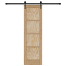 Skydedør ORKDAL 61 x 198,5 cm Massivt fyrretræ