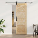 Skydedør ORKDAL 73,5 x 211 cm Massivt fyrretræ